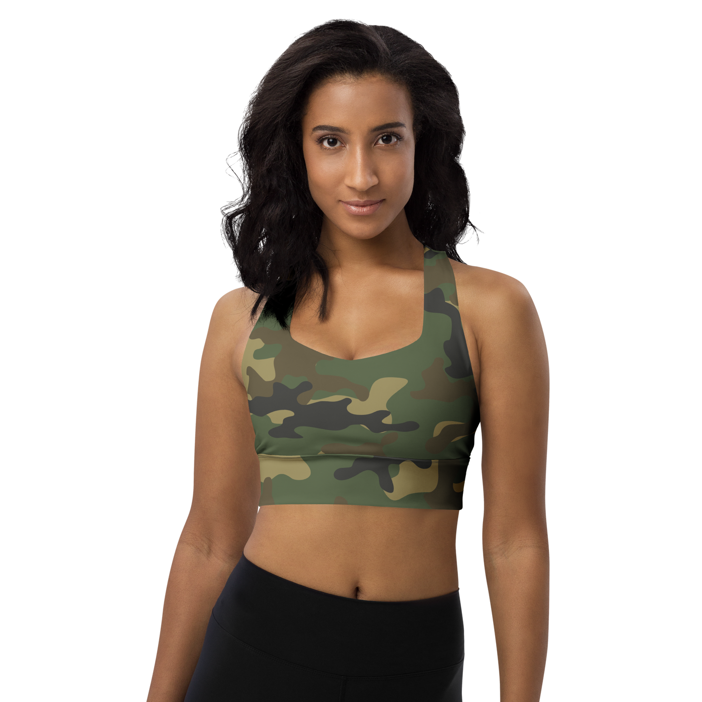 Gecko Mech Longline sports bra