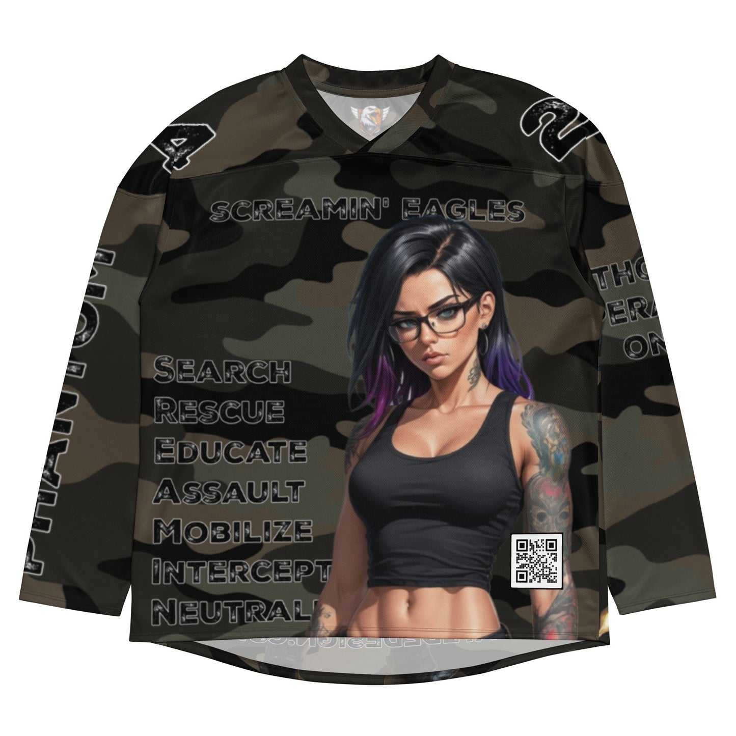 Phantom - Mech Operator - Hockey Jersey
