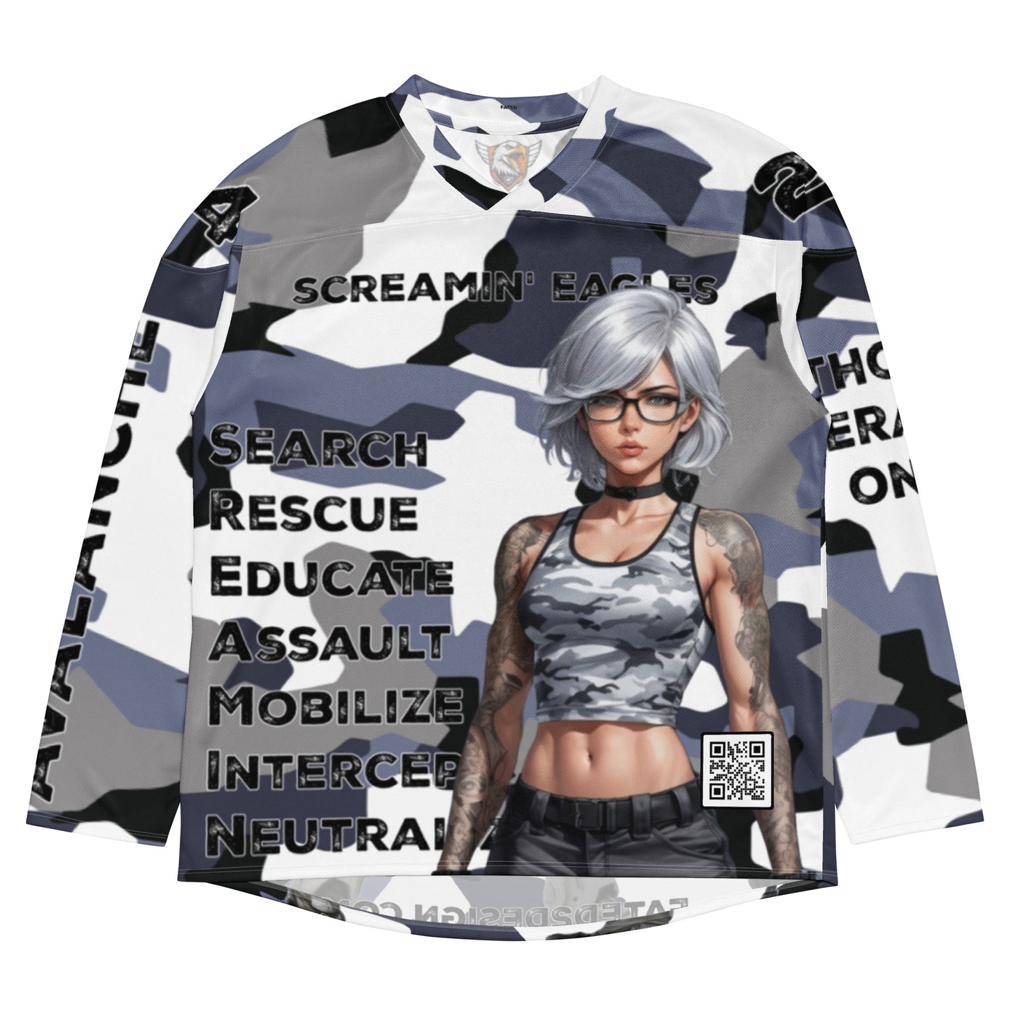 Avalanche V2 - Mech Operator - Hockey Jersey