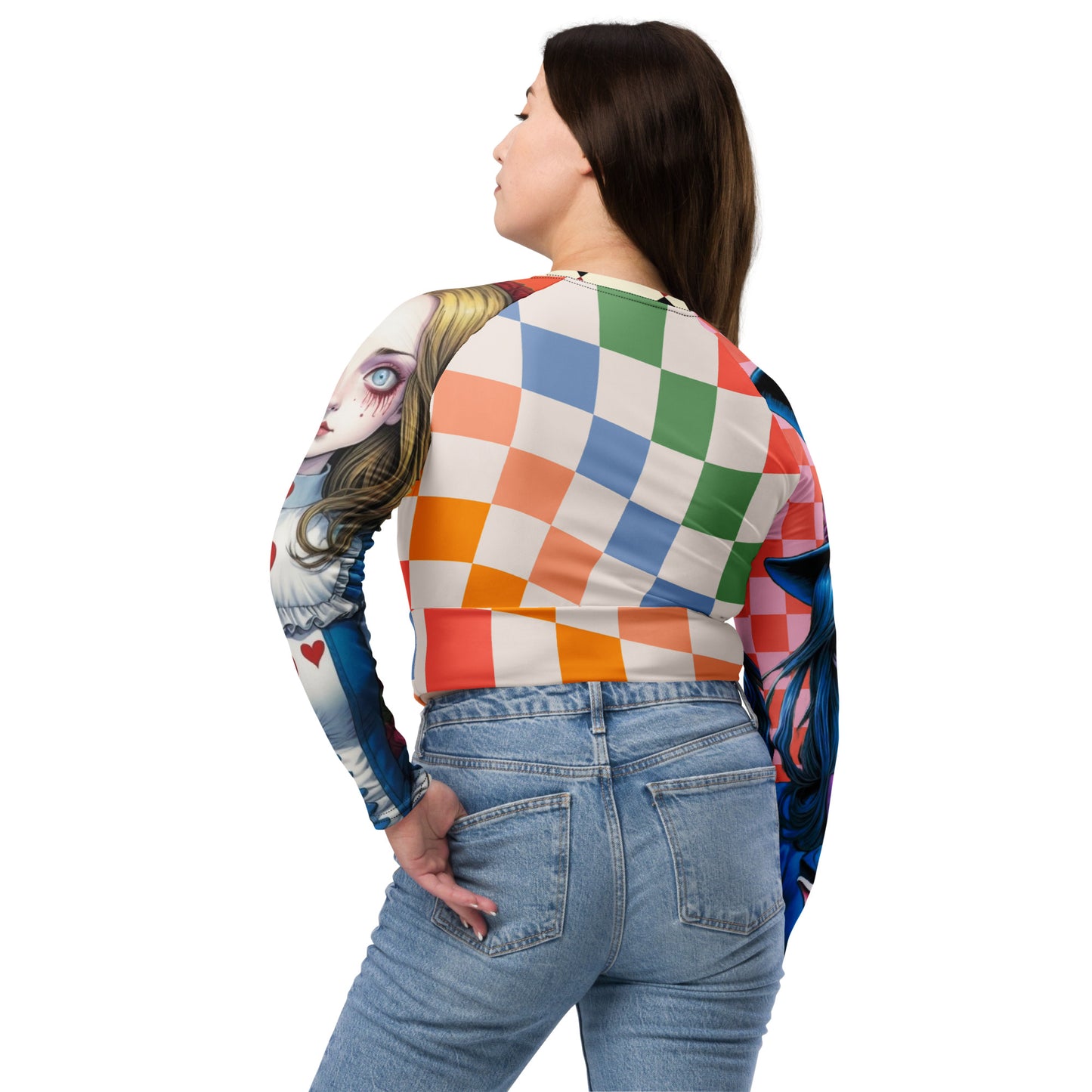 Daydream V2 long-sleeve crop top