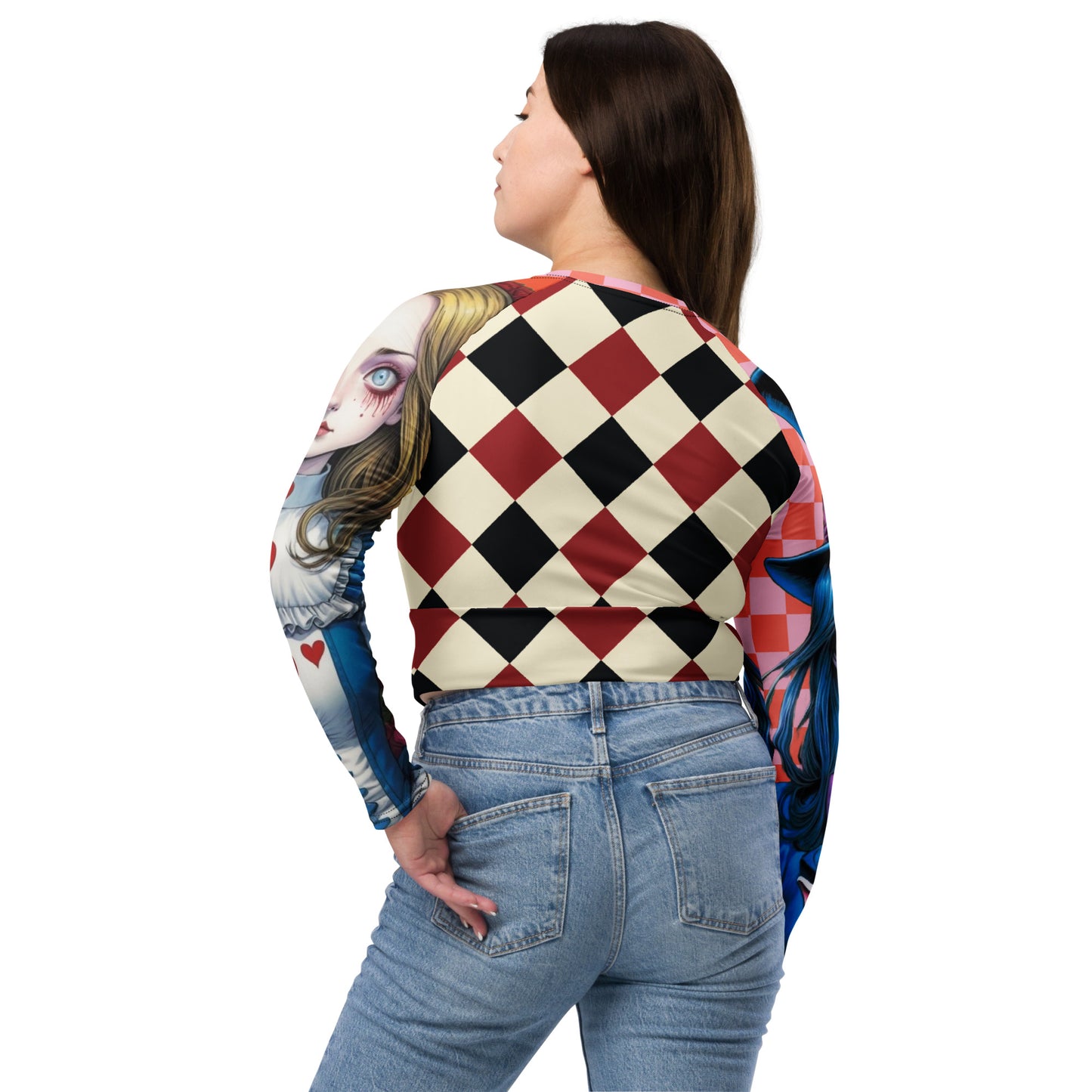 Daydream V3 long-sleeve crop top
