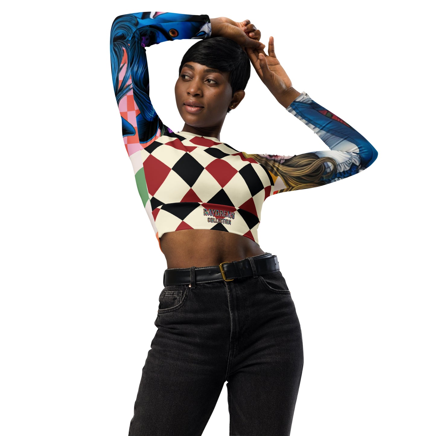 Daydream V2 long-sleeve crop top
