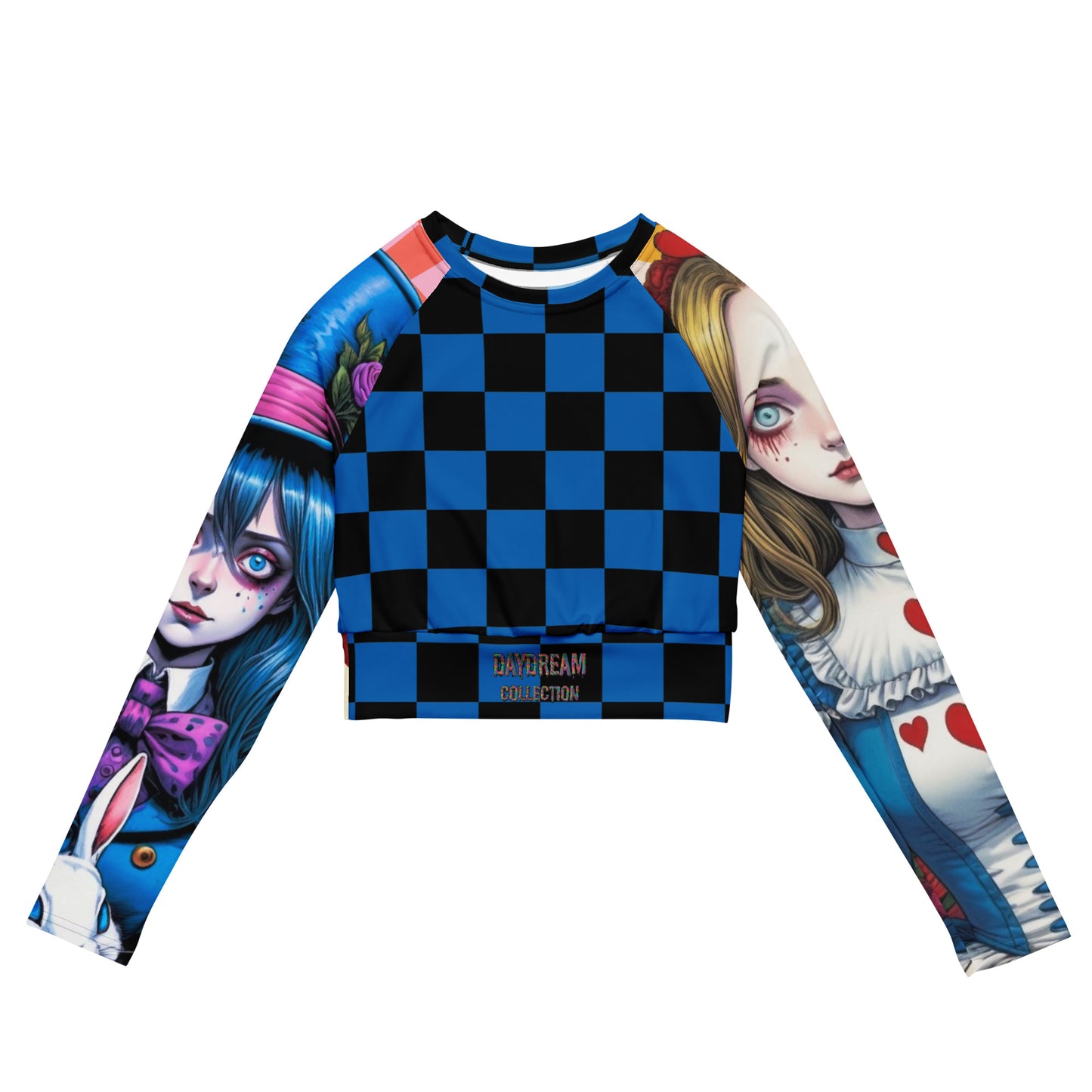 Daydream long-sleeve crop top