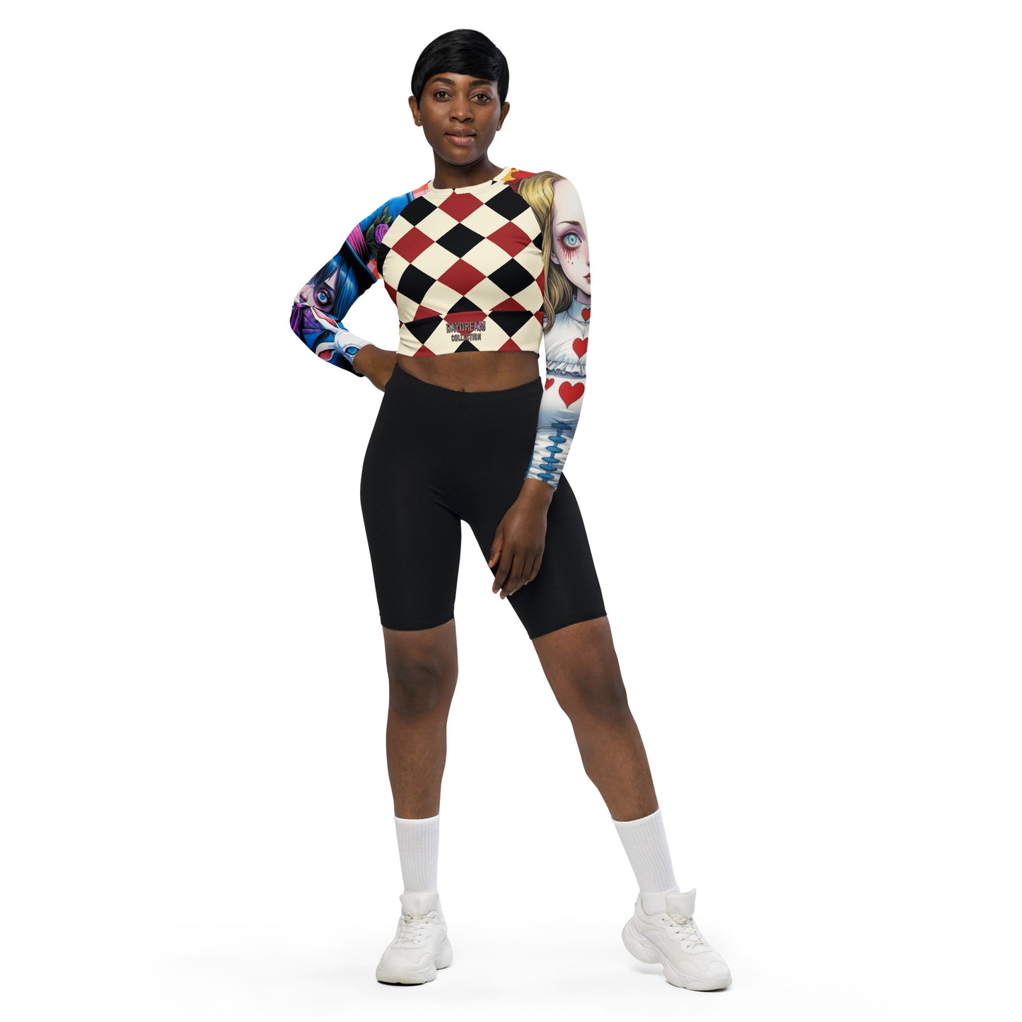 Daydream V2 long-sleeve crop top