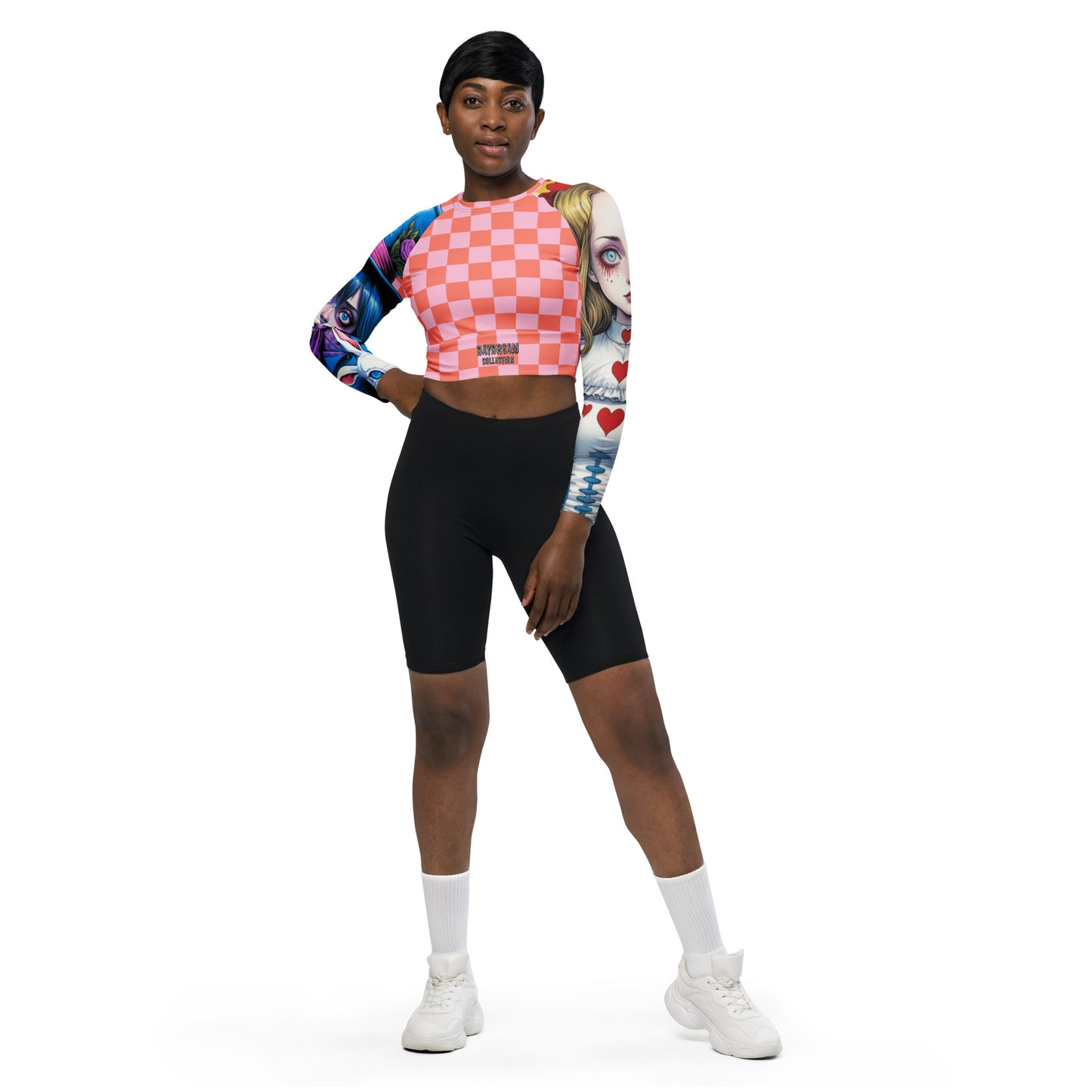Daydream V3 long-sleeve crop top