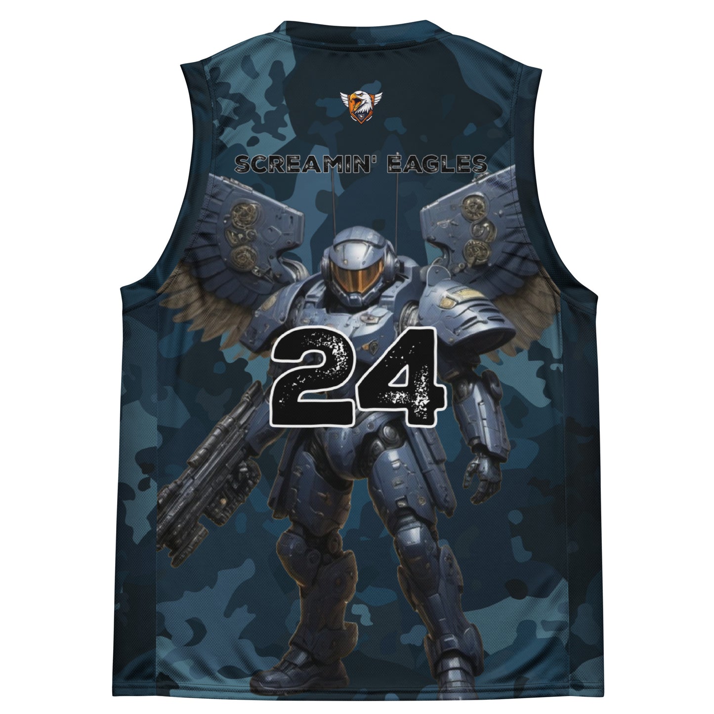WetWork - Mech - unisex basketball jersey