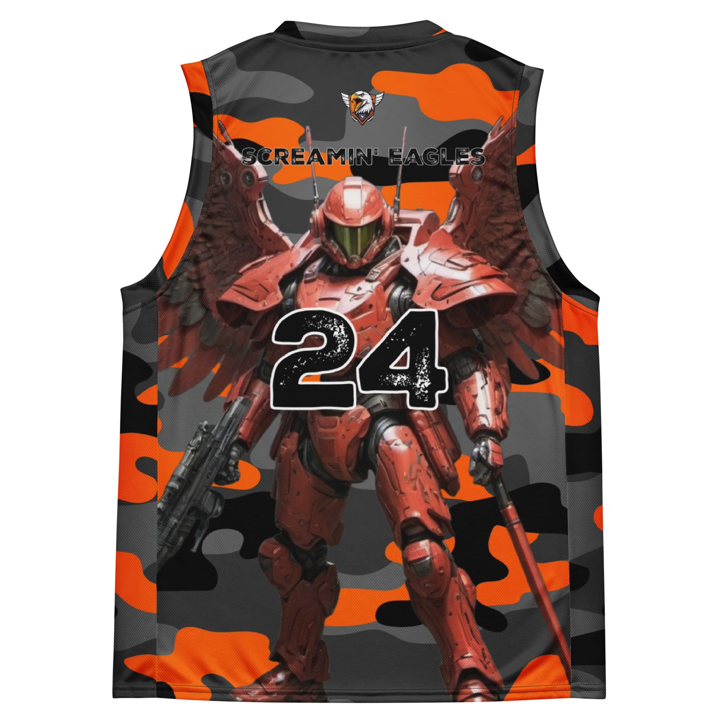 Pyro - Mech - unisex basketball jersey