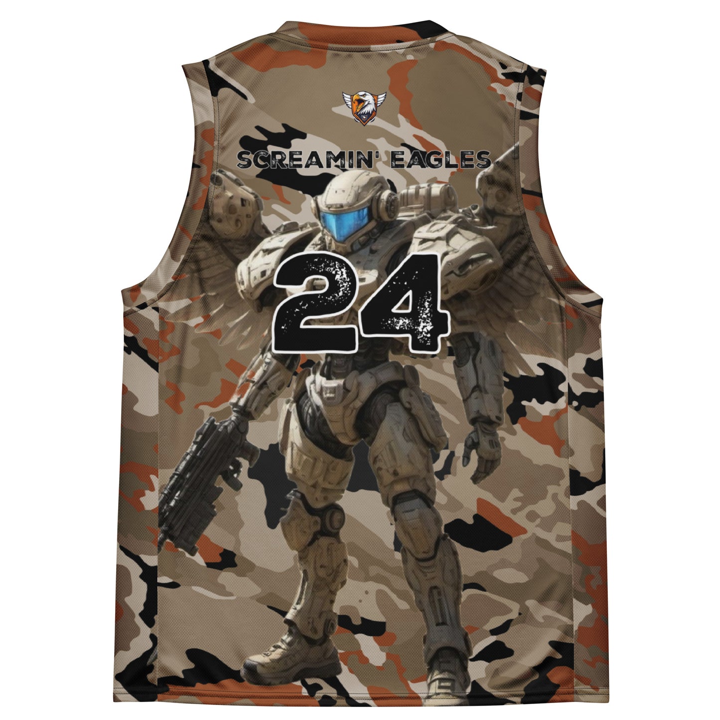 DryFire - Mech - unisex basketball jersey