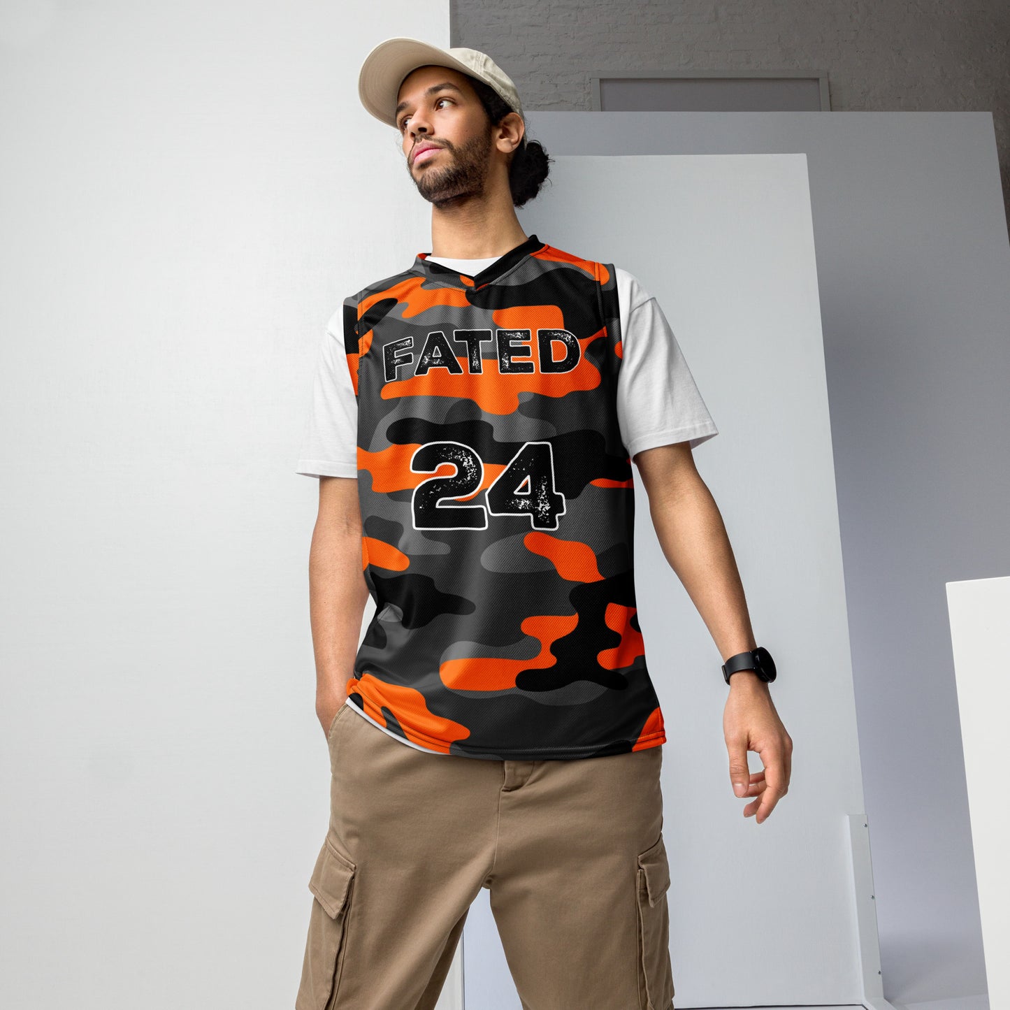 Pyro - Mech - unisex basketball jersey