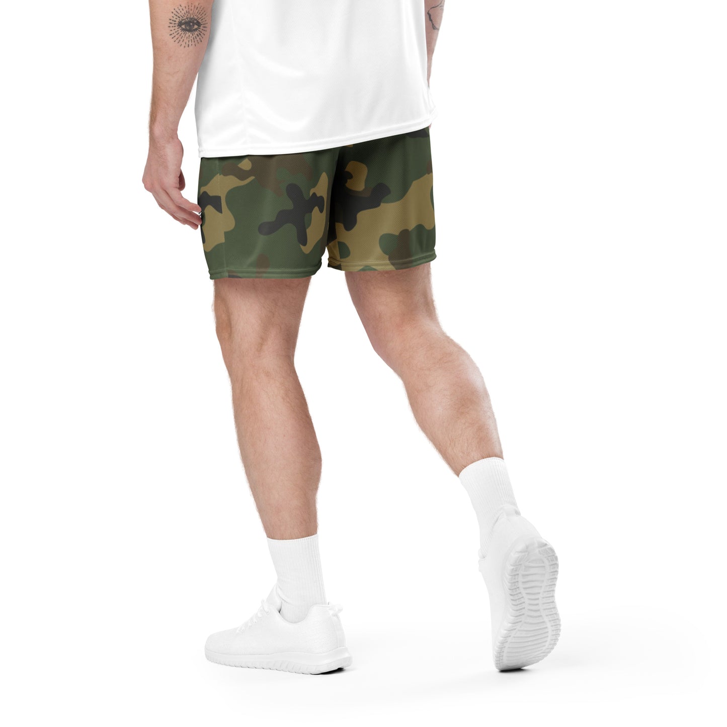 Gecko Mech Operator Unisex mesh shorts