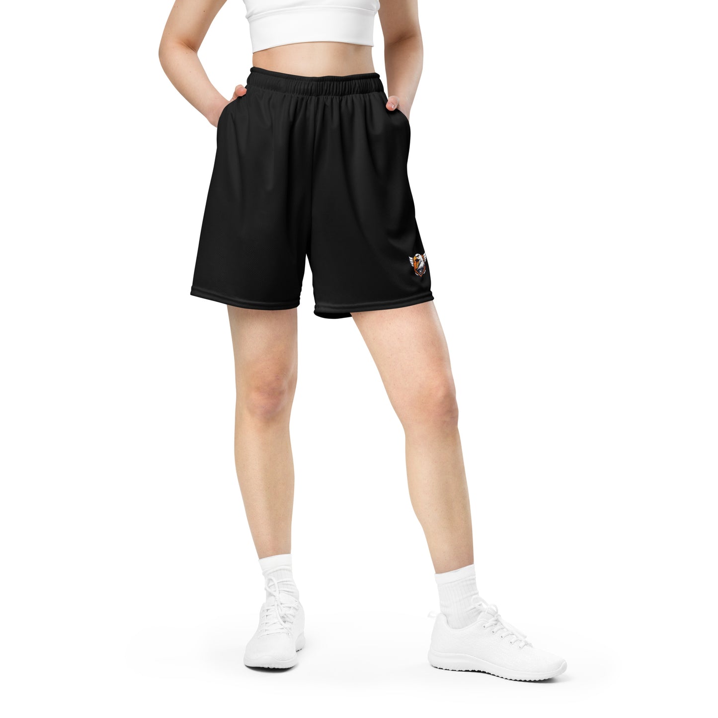 Overwatch Mech Operator Unisex mesh shorts