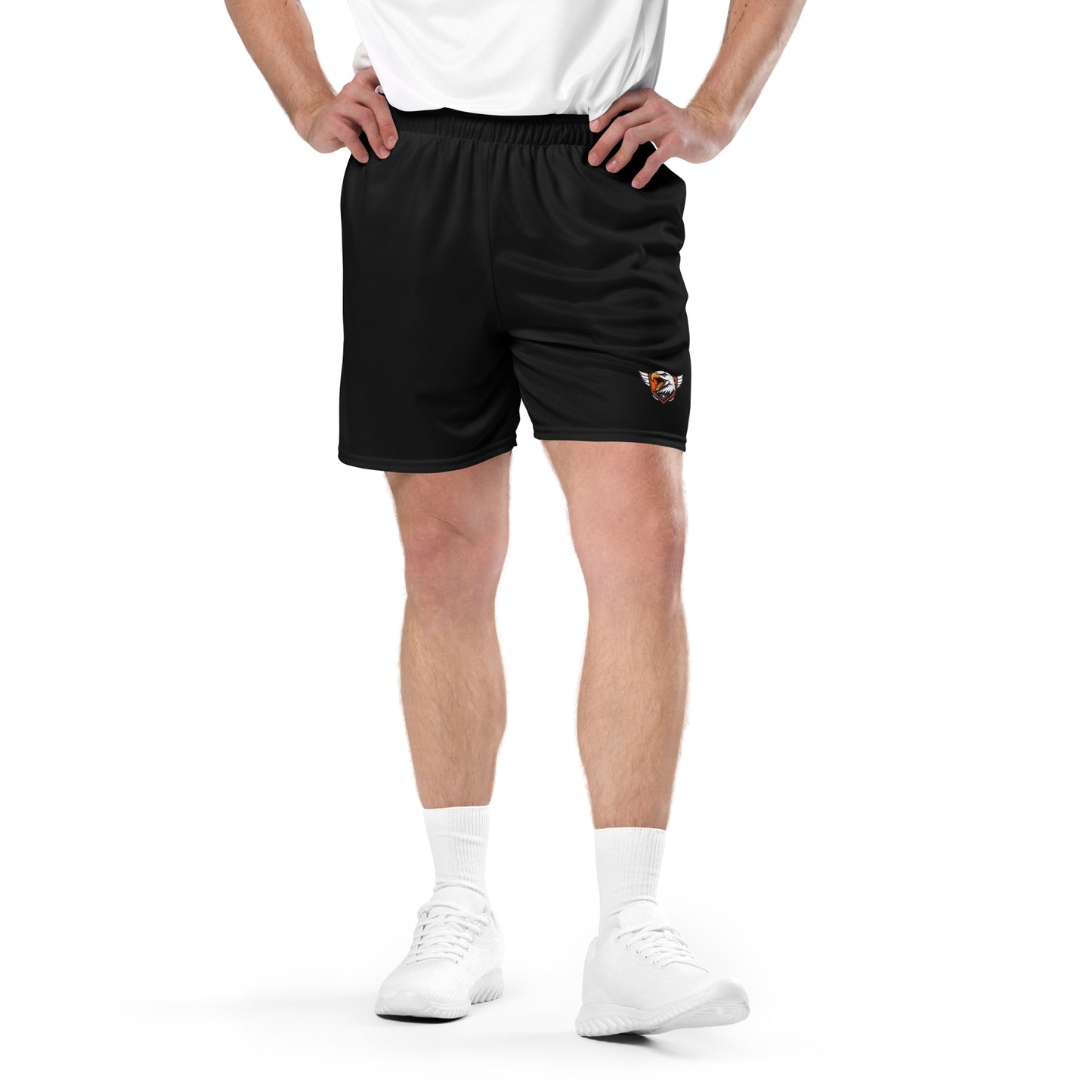 Overwatch Mech Operator Unisex mesh shorts