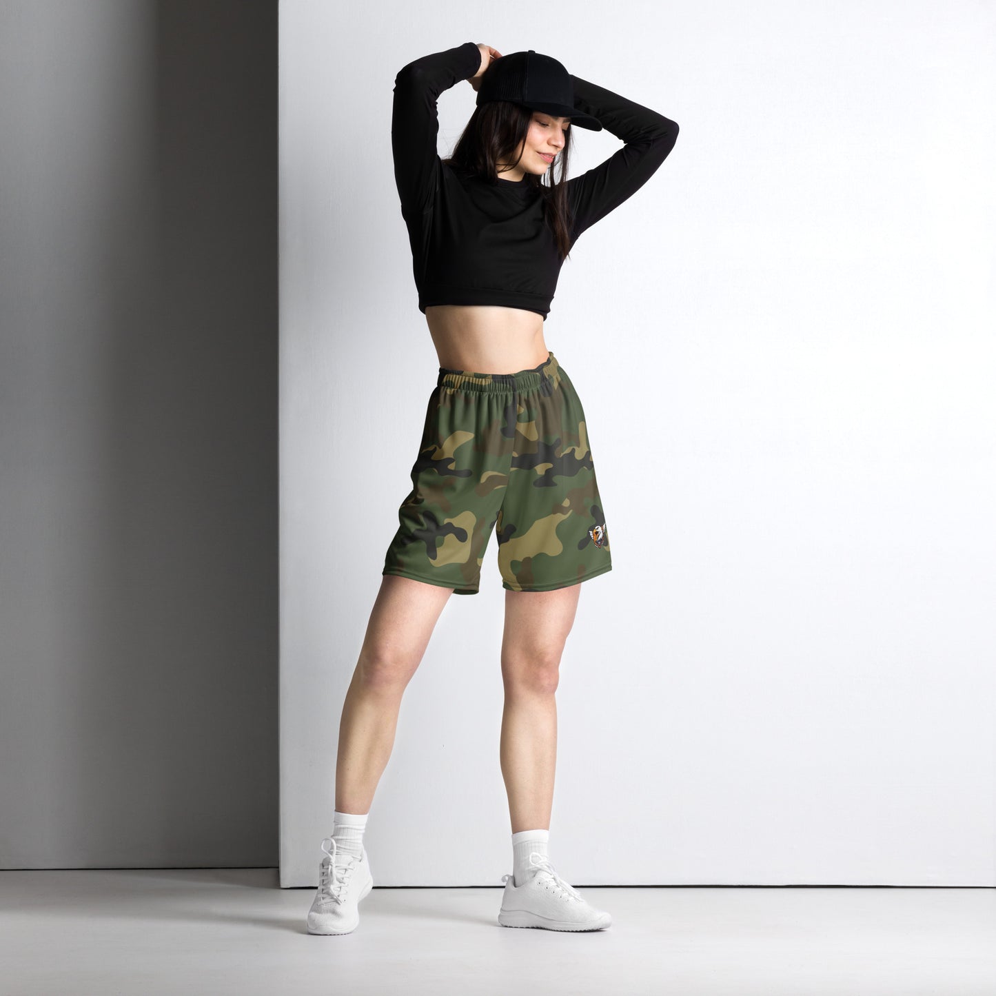 Gecko Mech Operator Unisex mesh shorts
