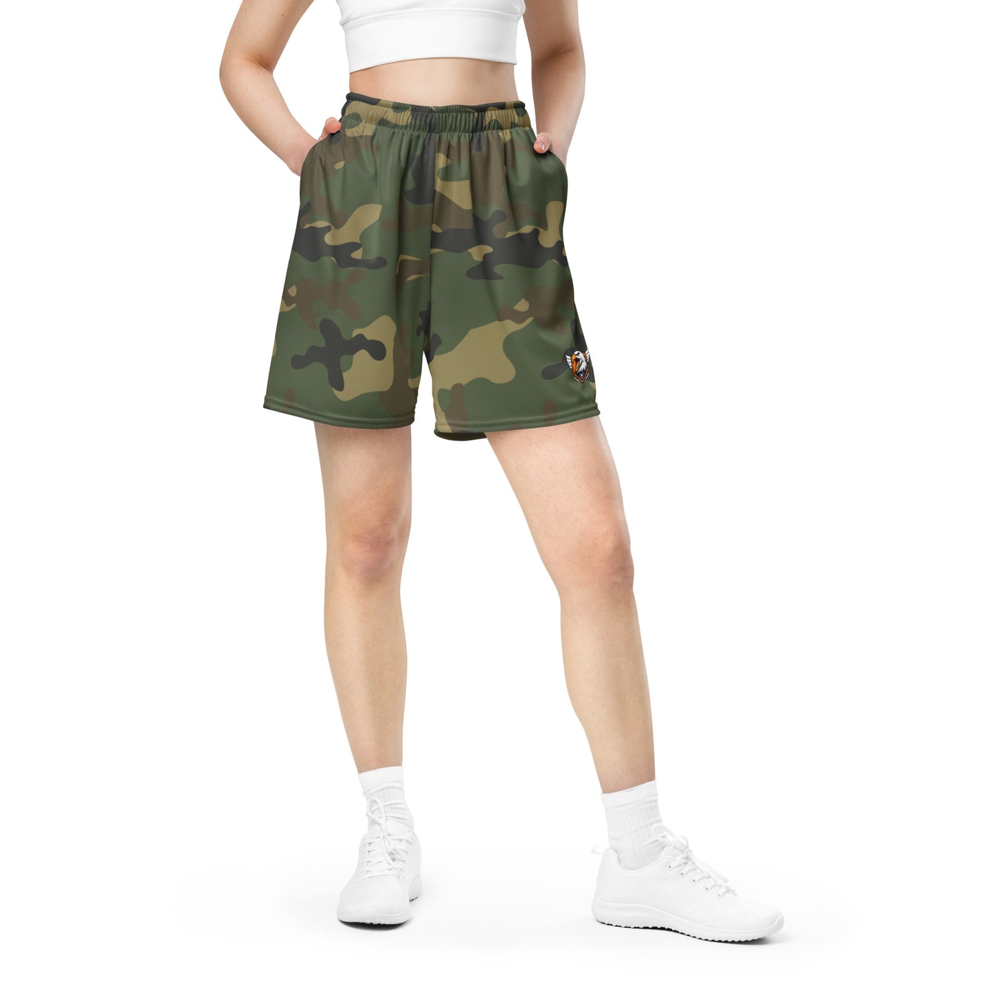 Gecko Mech Operator Unisex mesh shorts