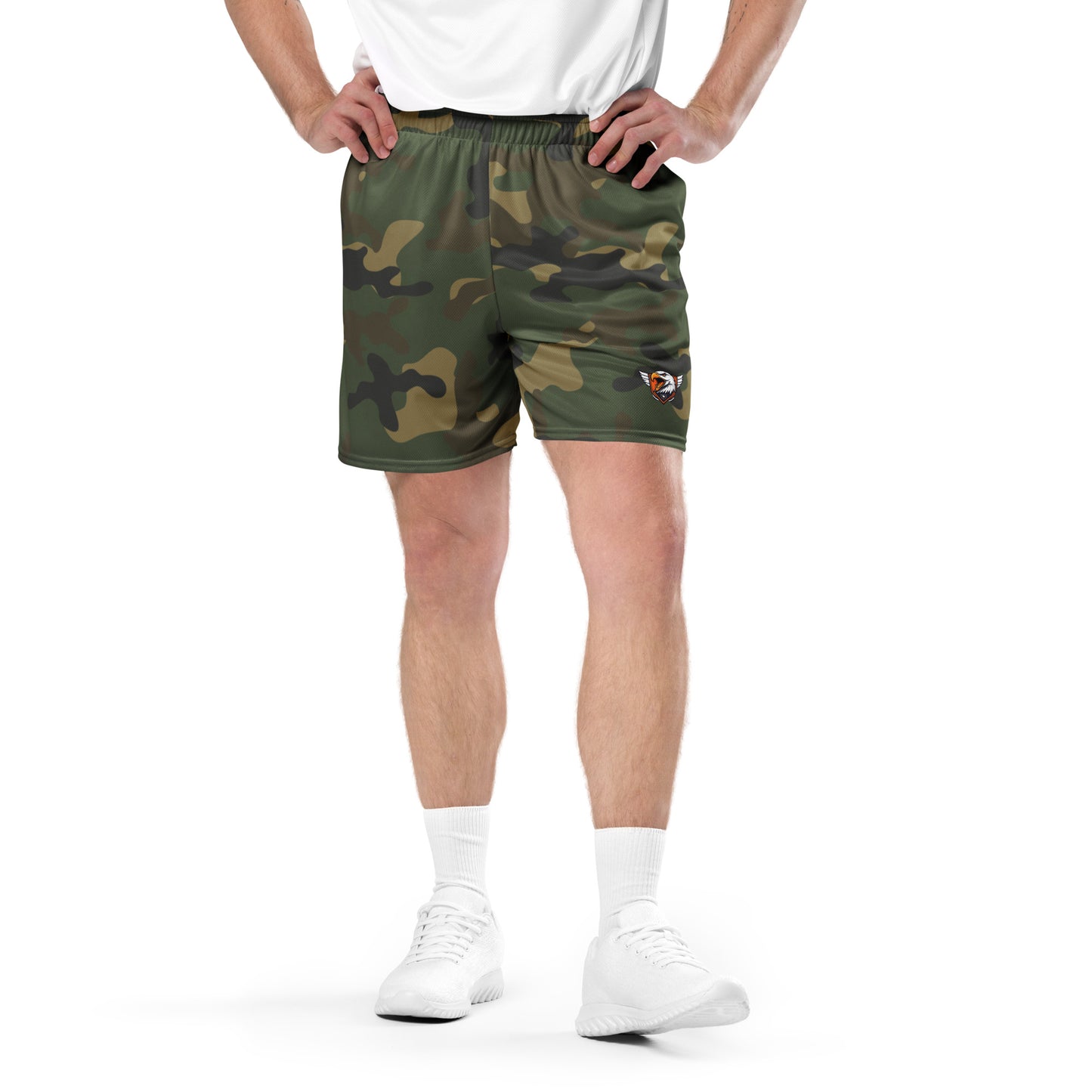 Gecko Mech Operator Unisex mesh shorts
