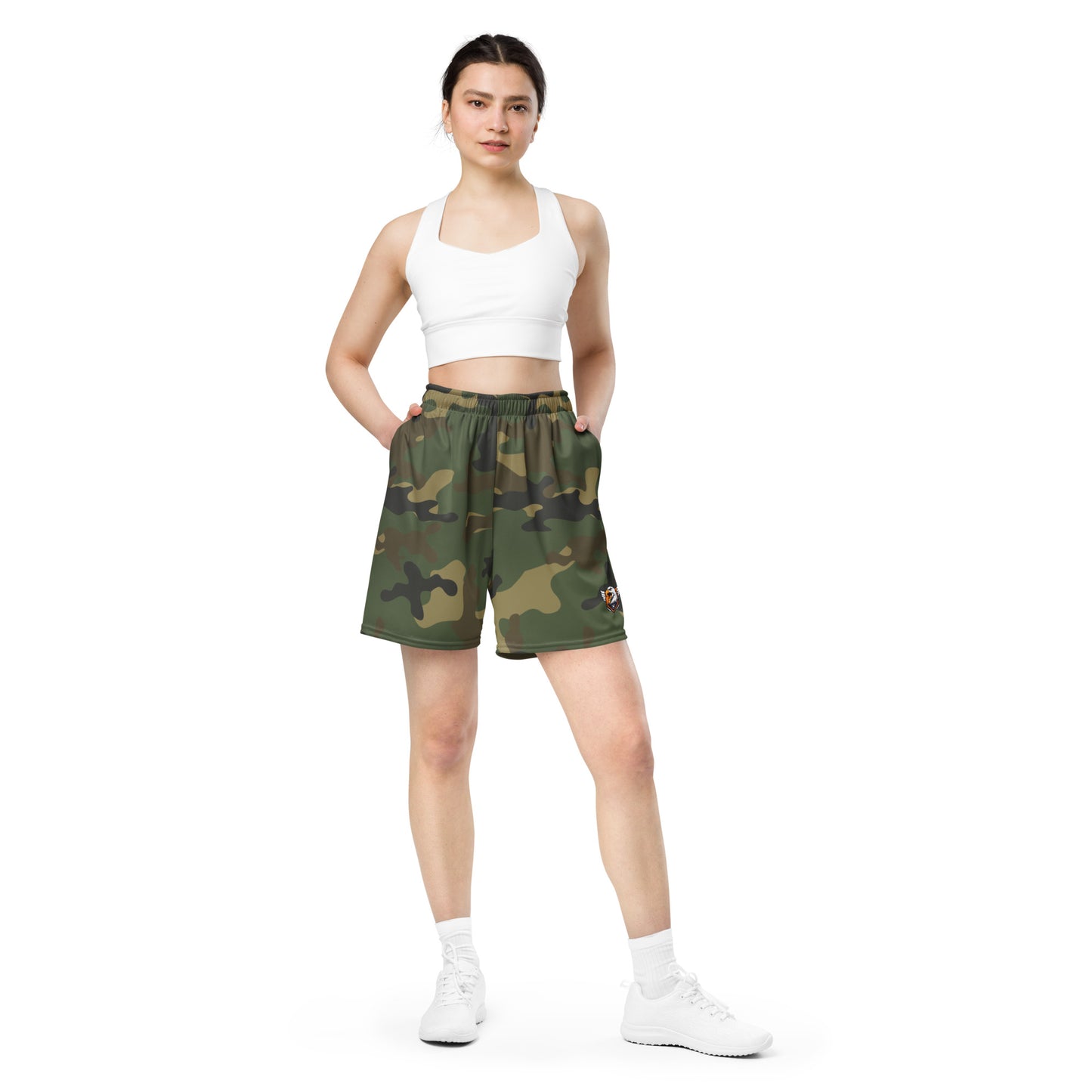 Gecko Mech Operator Unisex mesh shorts