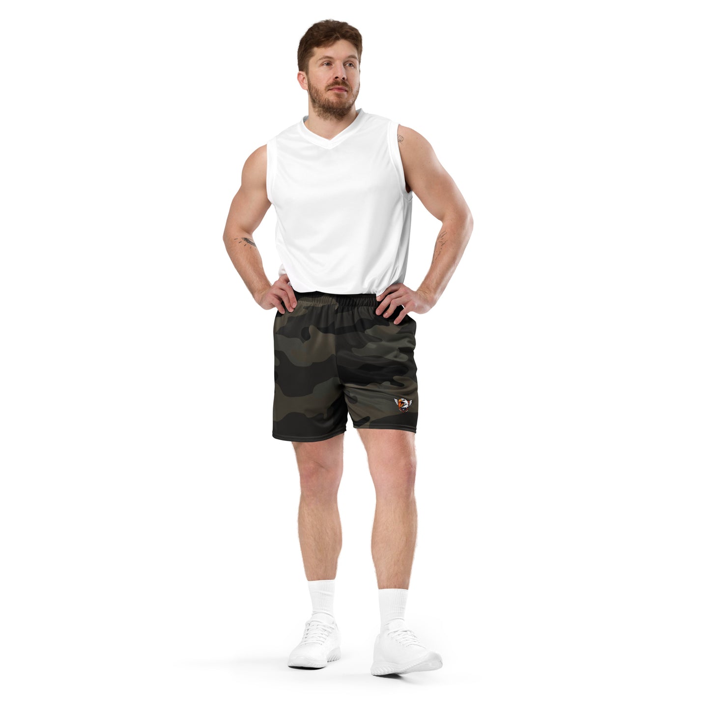 Phantom Mech Operator Unisex mesh shorts