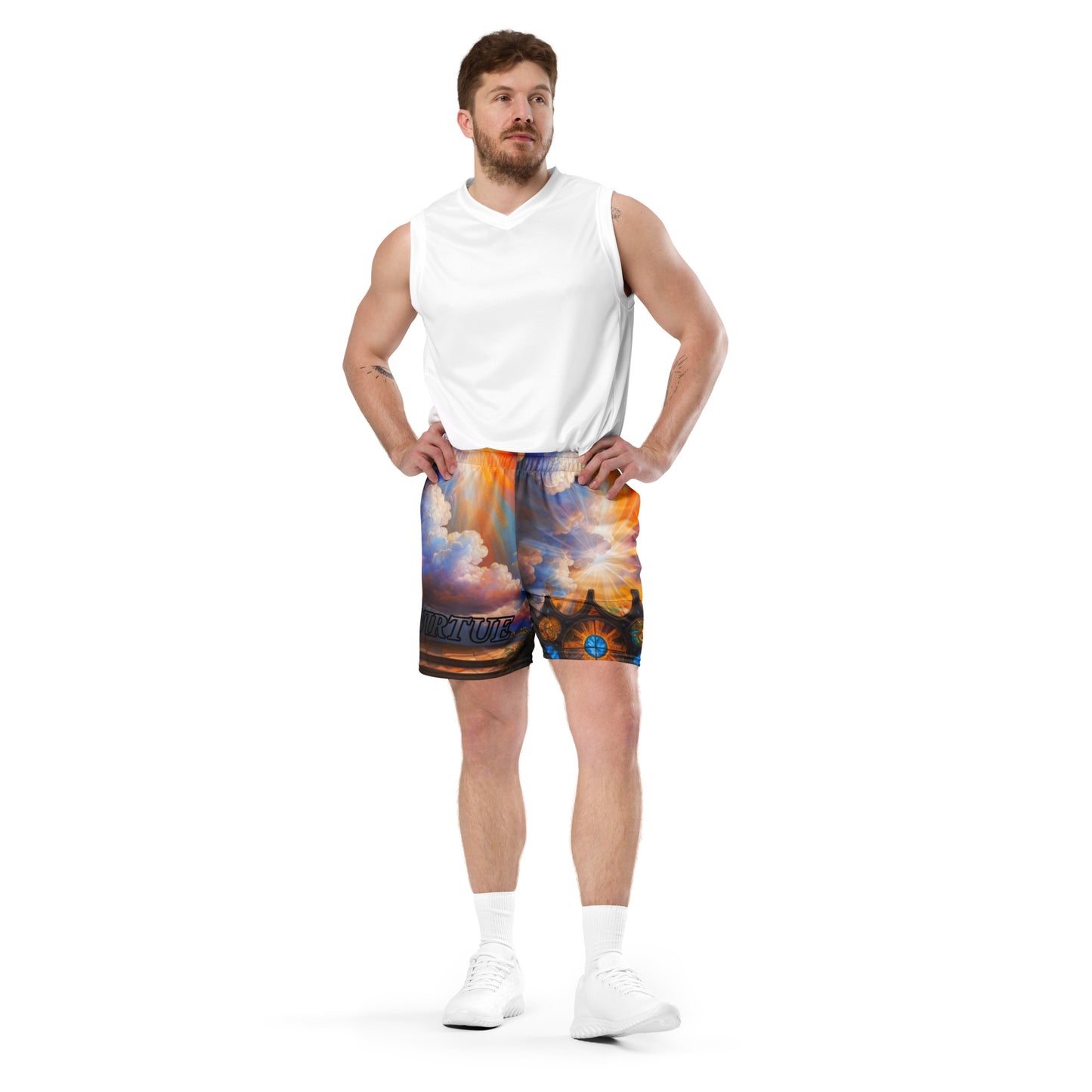 Virtue - Divine Tragedy - Unisex mesh shorts