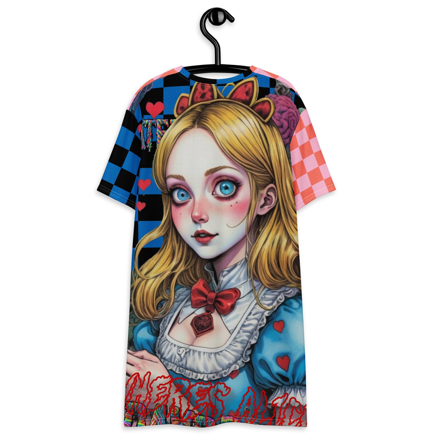 Where's Alice? V3 T-shirt dress
