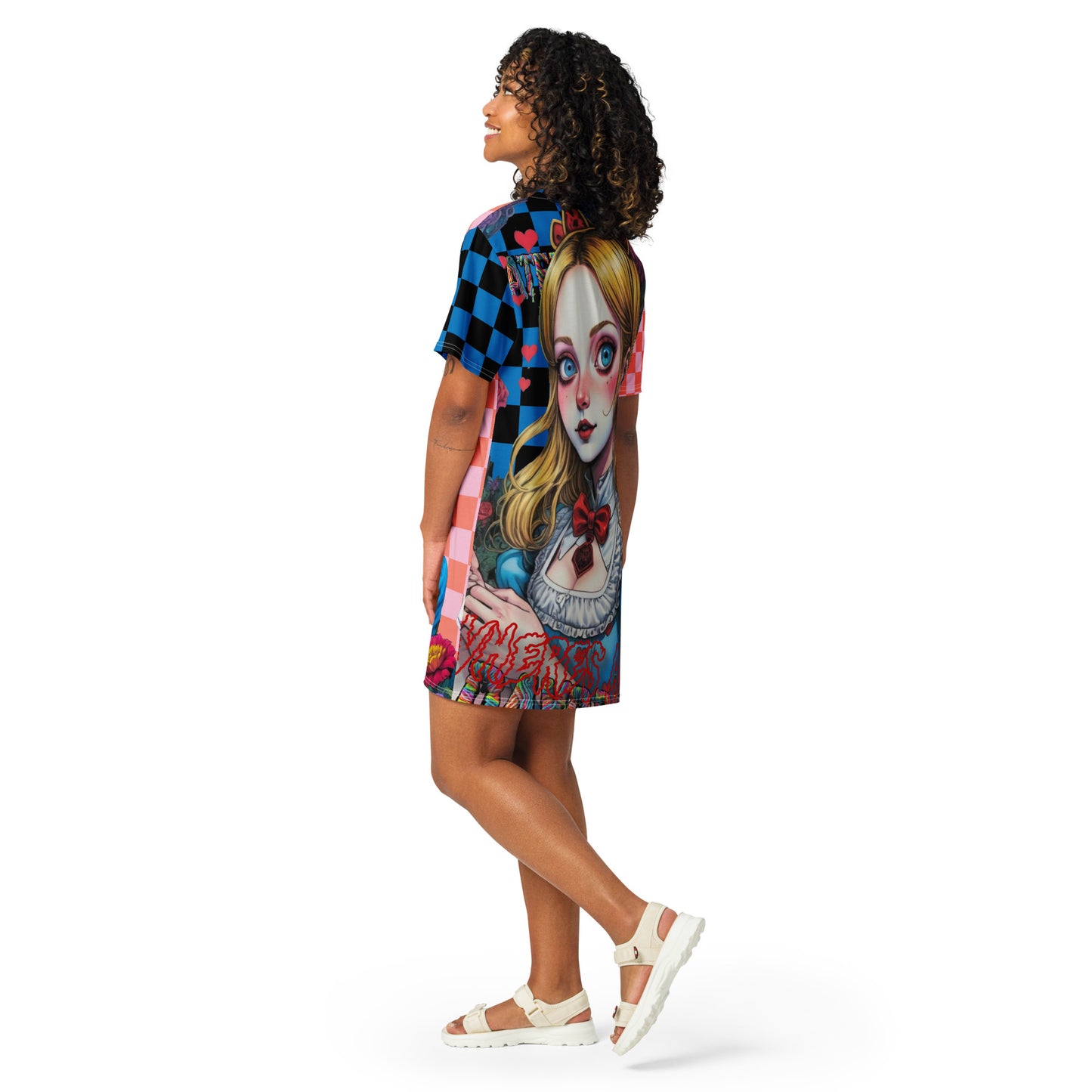 Where's Alice? V3 T-shirt dress