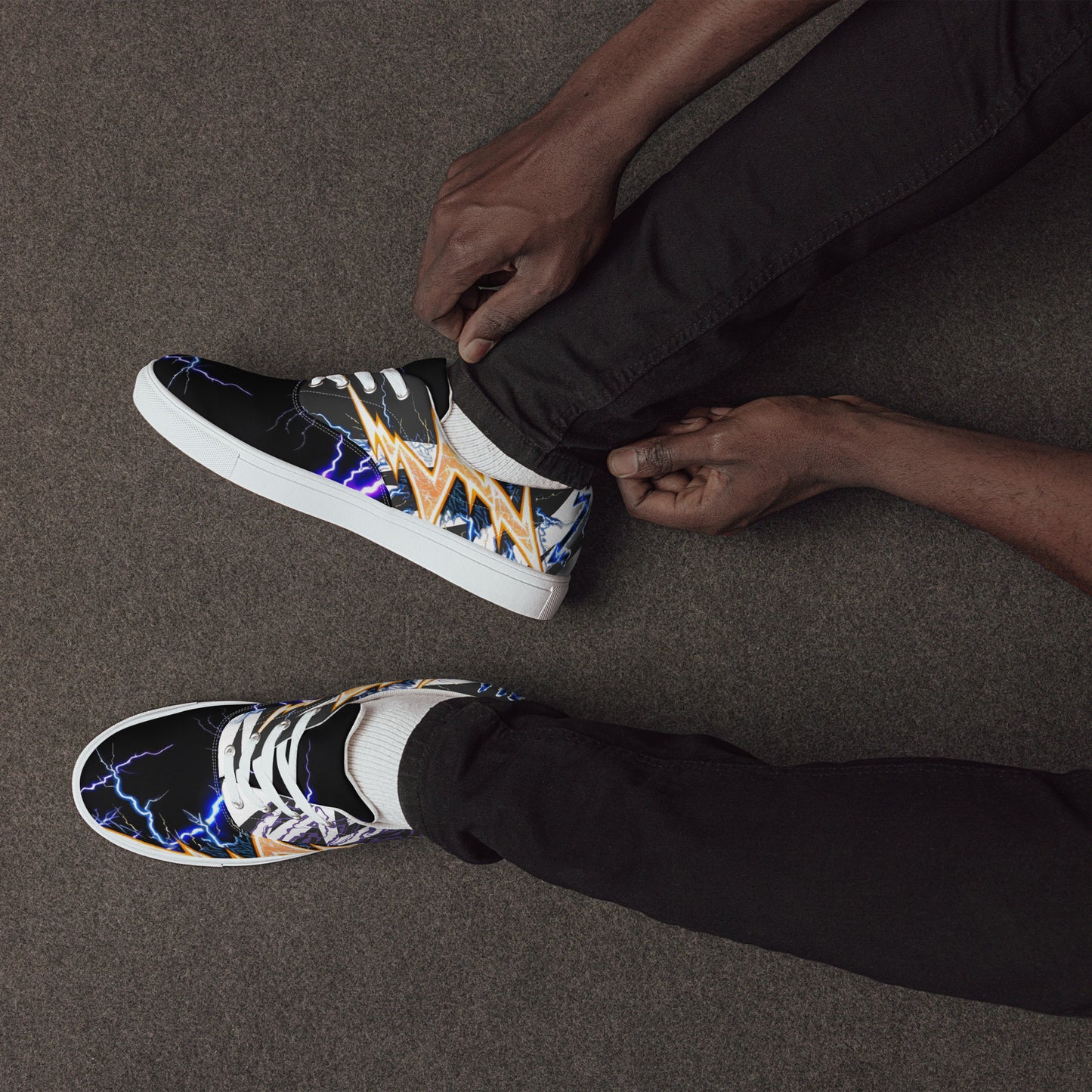 The Lightning Men’s lace-up canvas shoes