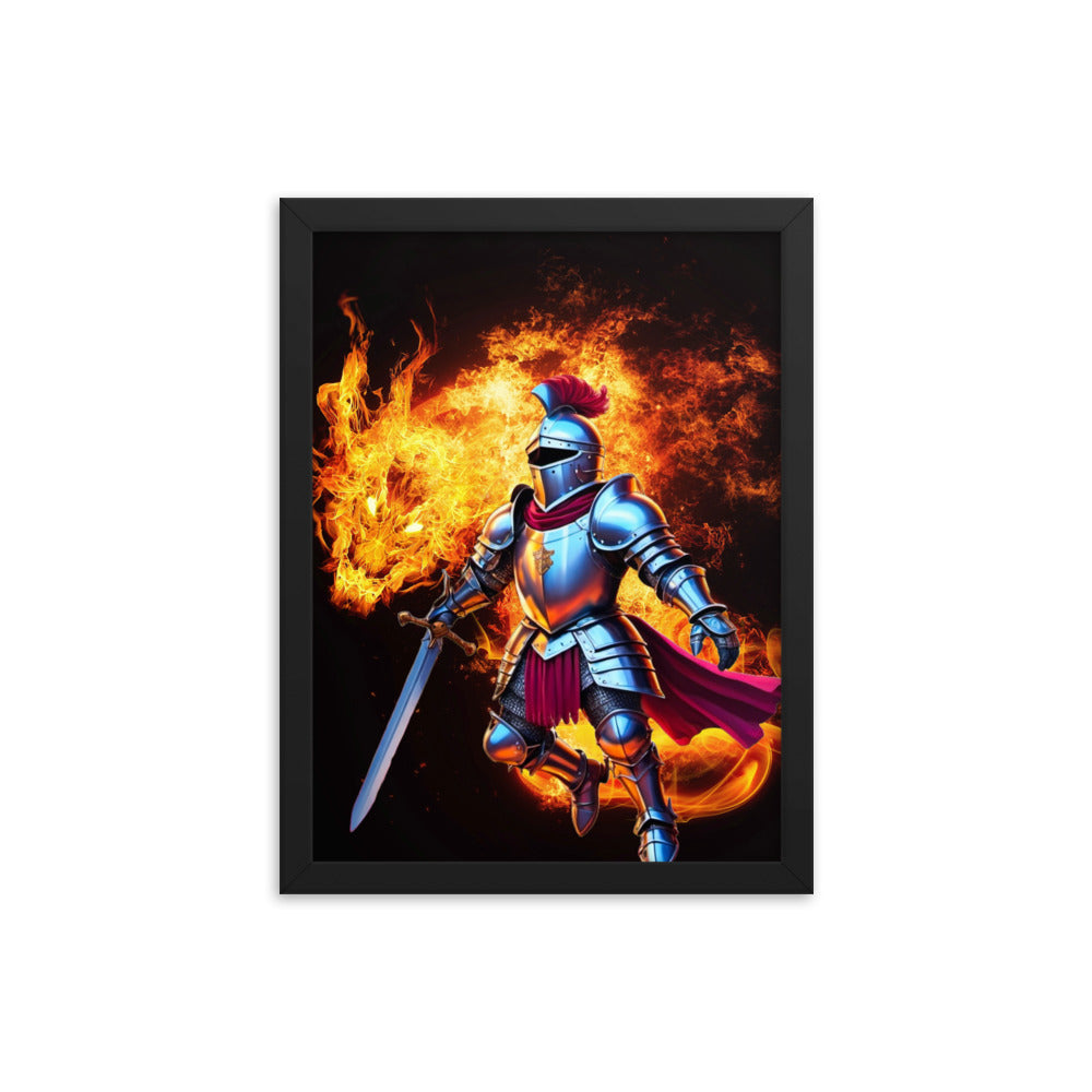 The Knight - Fate and Magic - Framed Poster