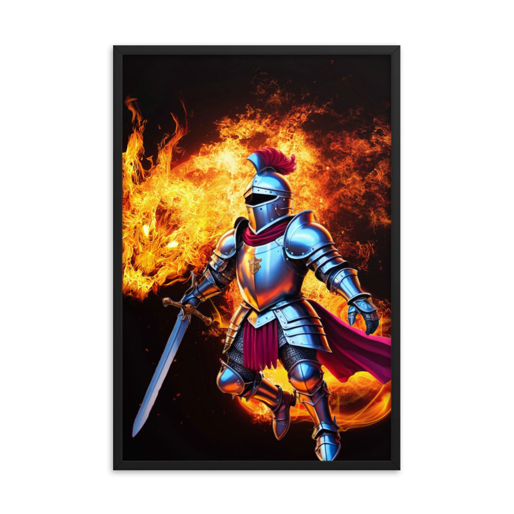 The Knight - Fate and Magic - Framed Poster