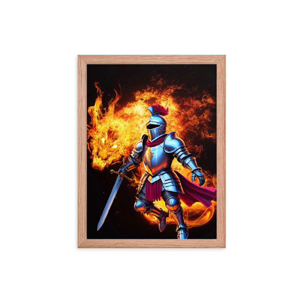 The Knight - Fate and Magic - Framed Poster