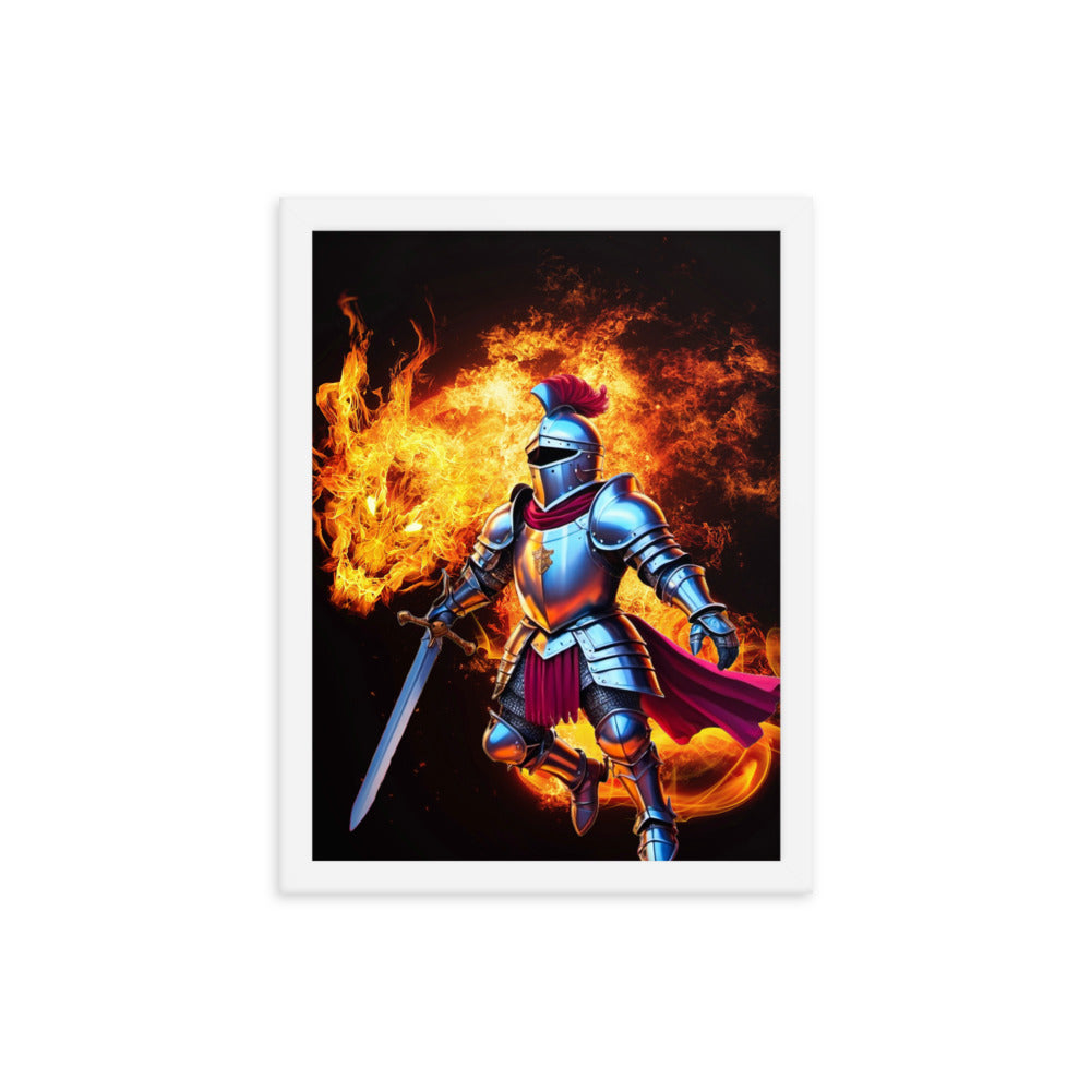 The Knight - Fate and Magic - Framed Poster