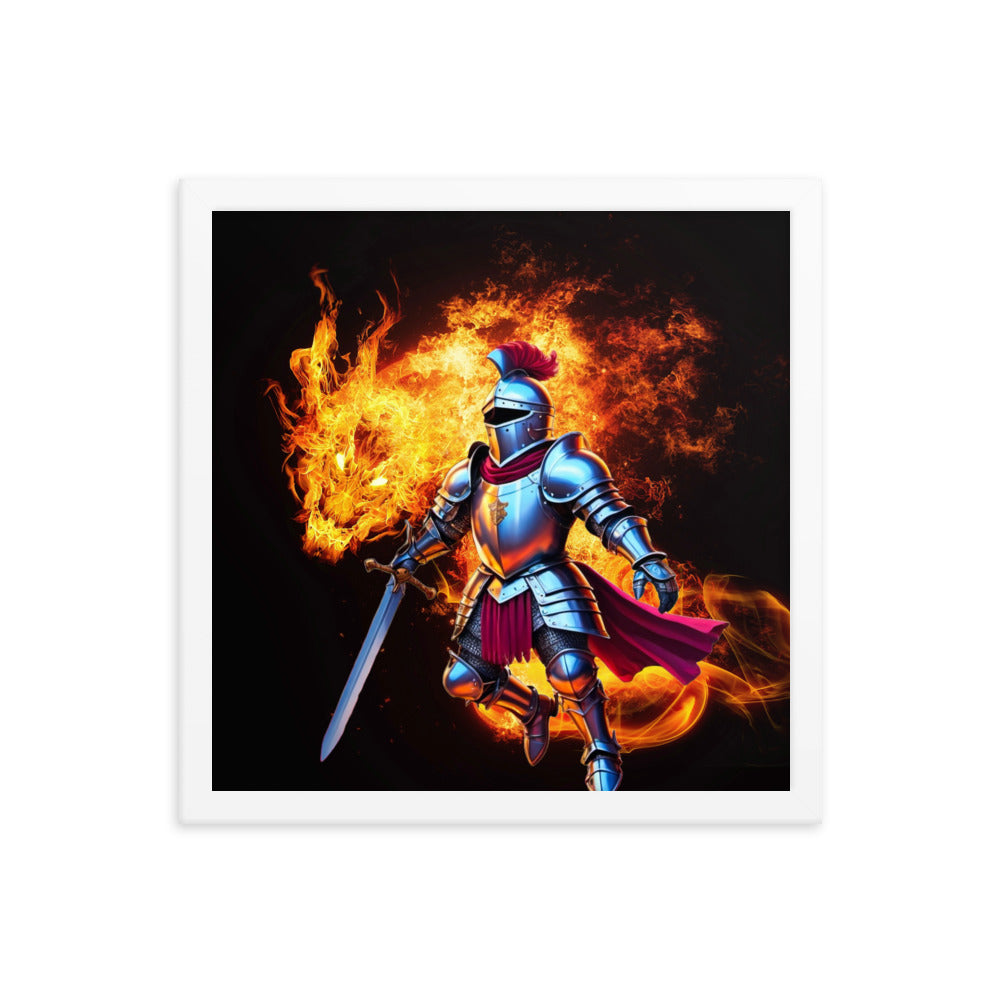 The Knight - Fate and Magic - Framed Poster