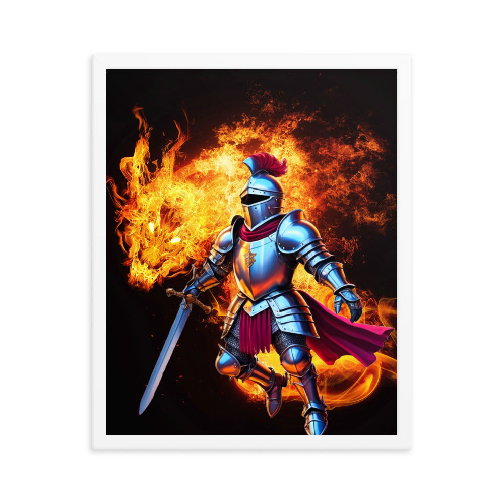 The Knight - Fate and Magic - Framed Poster