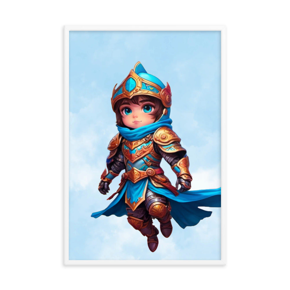 The Warrior - Fate and Magic - Framed Poster