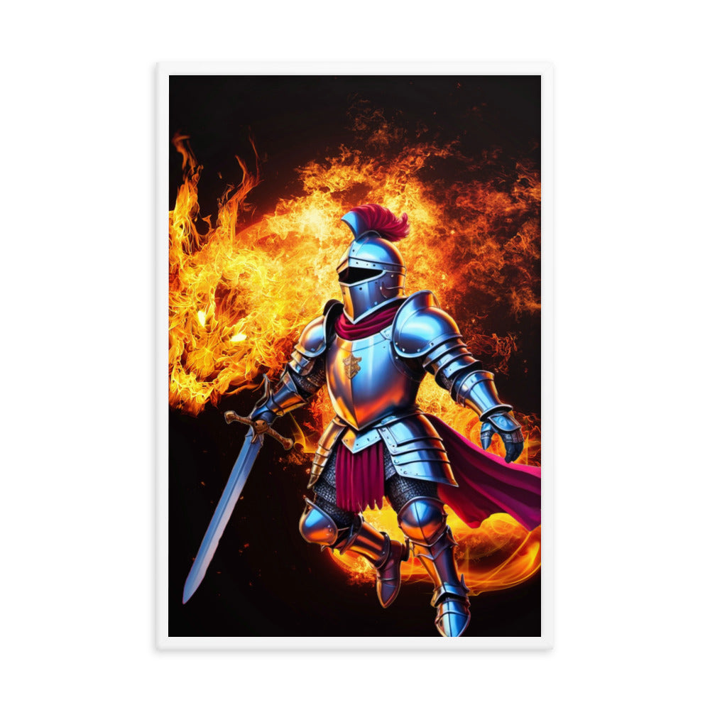 The Knight - Fate and Magic - Framed Poster