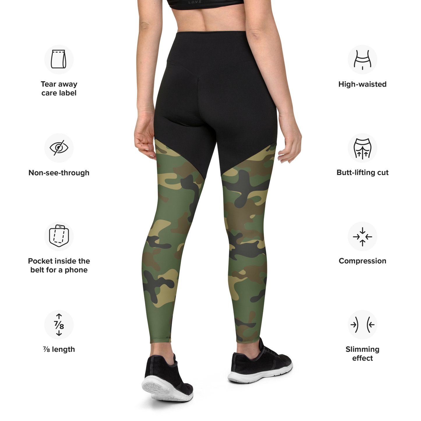 Gecko Mech Women's Sports Leggings