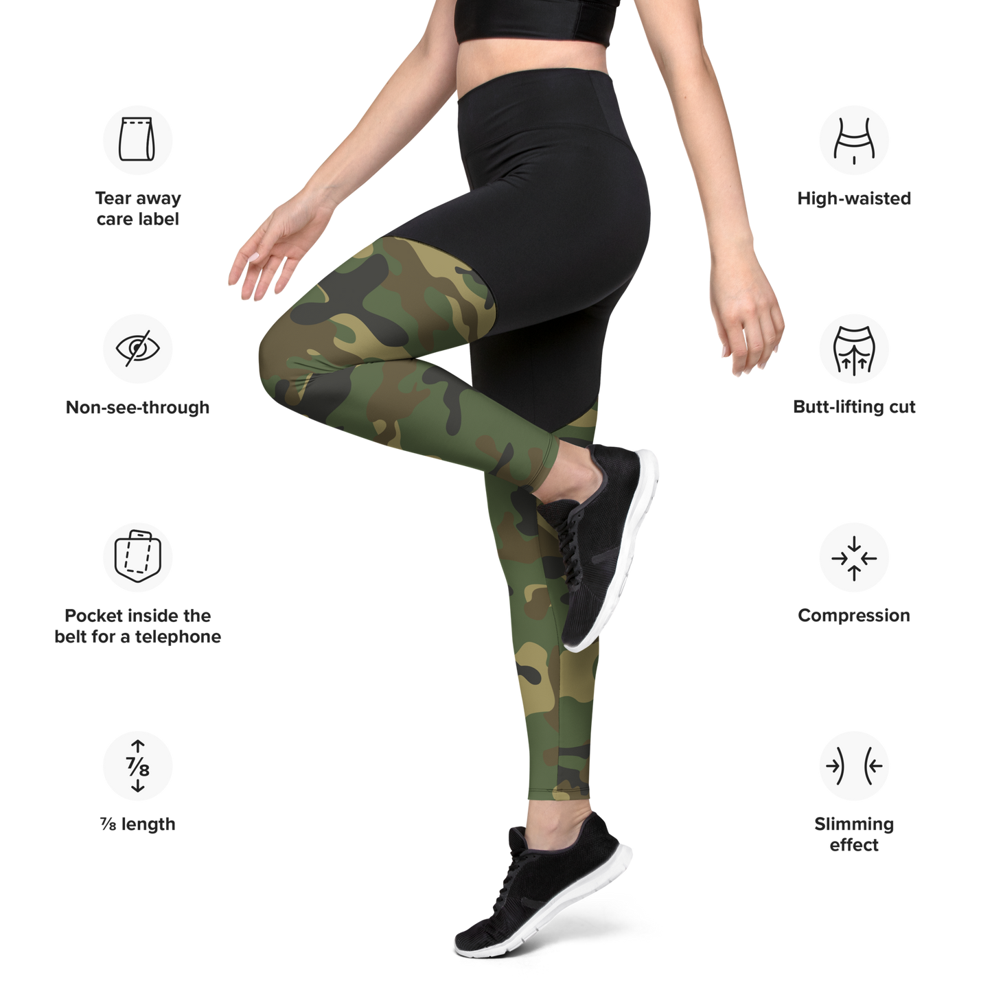 Gecko Mech Women's Sports Leggings