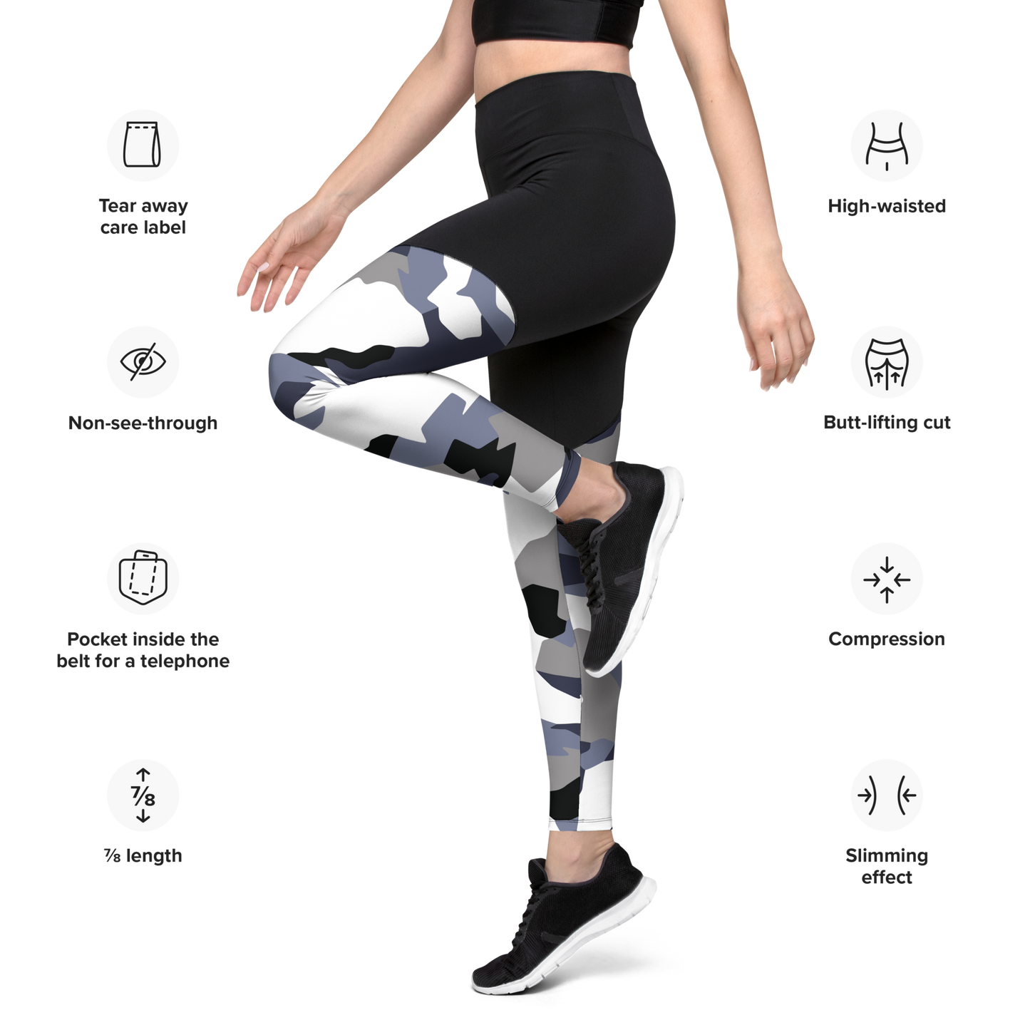 Avalanche Mech Women's Sports Leggings