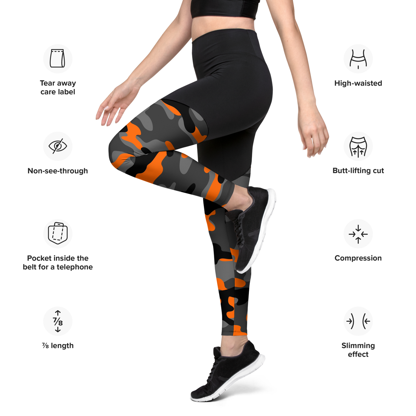 Pyro Mech Women's Sports Leggings
