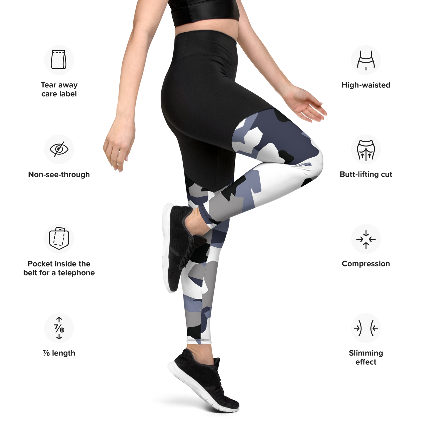 Avalanche Mech Women's Sports Leggings