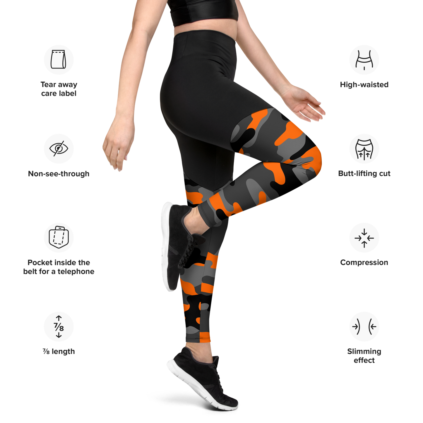 Pyro Mech Women's Sports Leggings