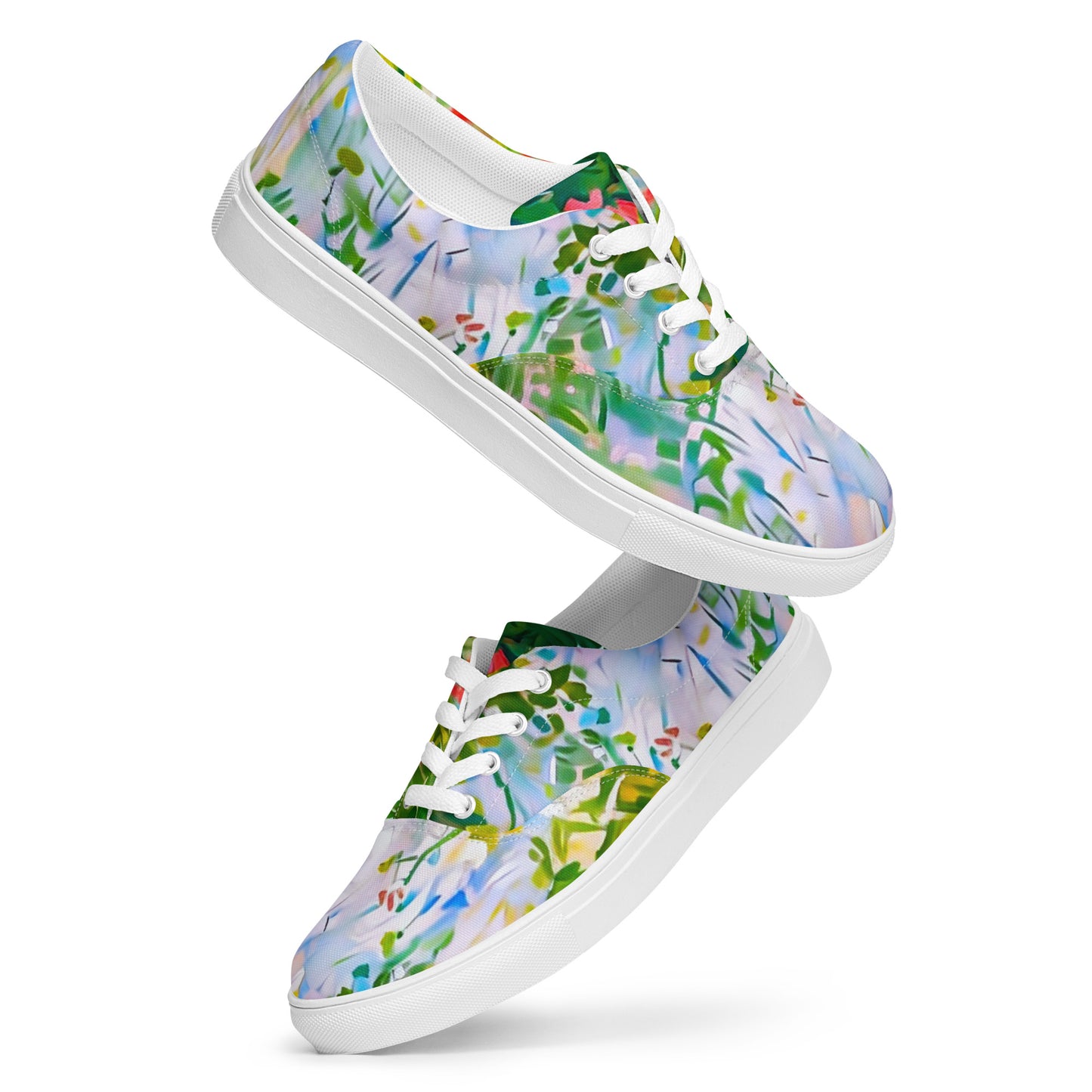 In Bloom - Women’s lace-up canvas shoes