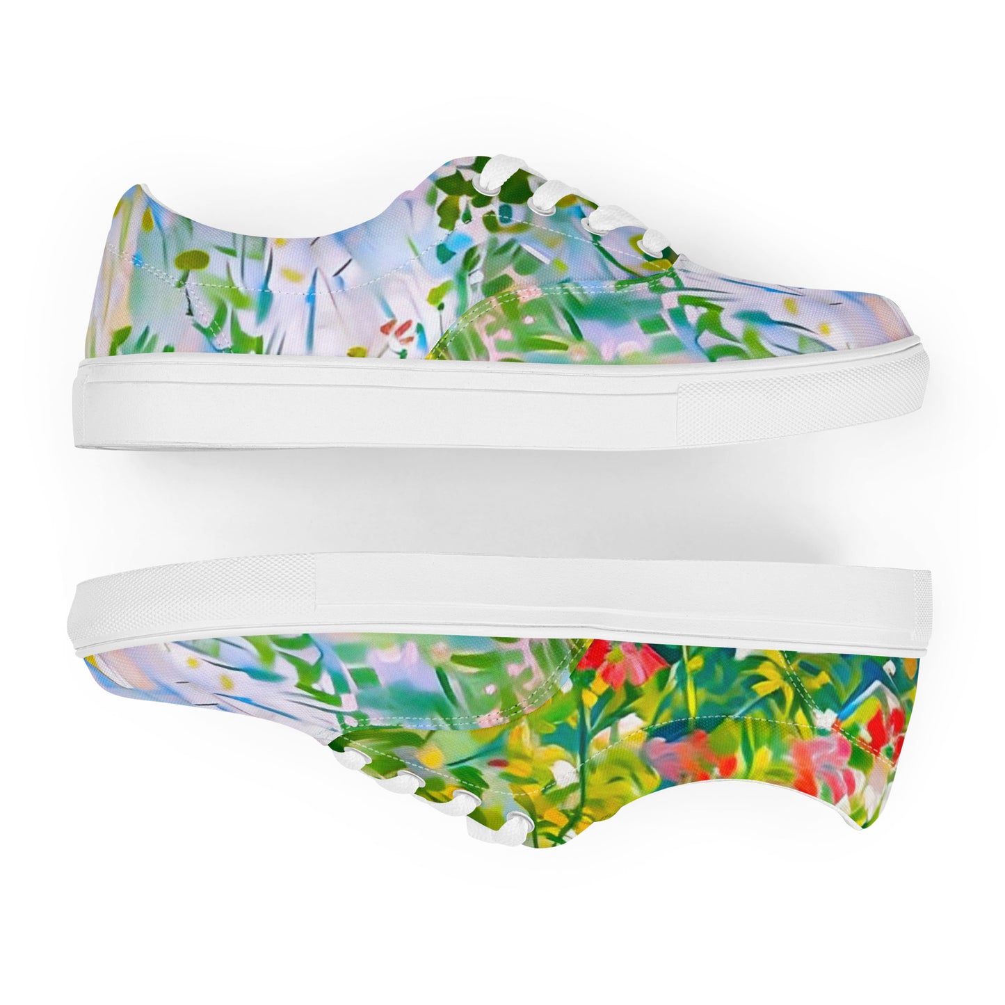 In Bloom - Women’s lace-up canvas shoes