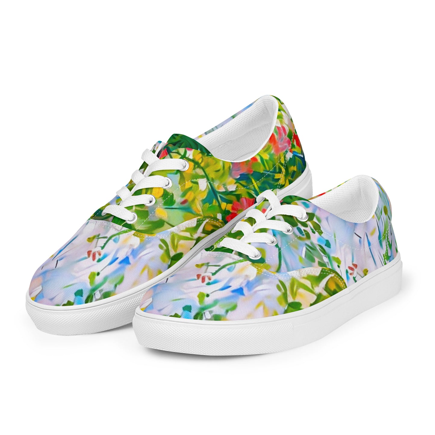 In Bloom - Women’s lace-up canvas shoes
