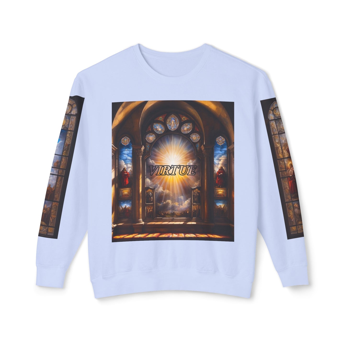 Virtue - Divine Tragedy - Unisex Lightweight Crewneck Sweatshirt