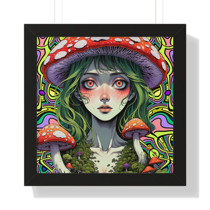 One With Nature - Framed Vertical Poster