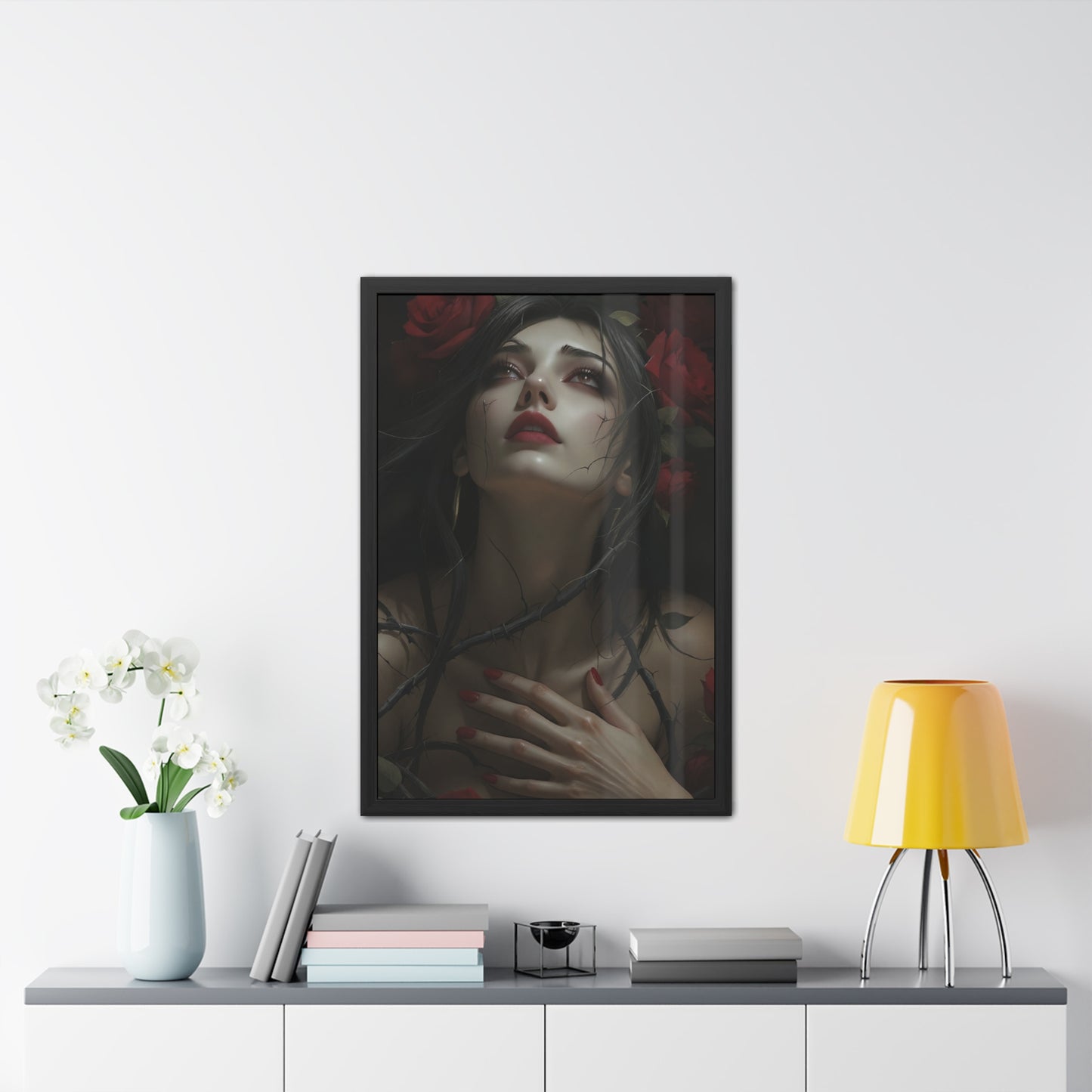 Contrast - Ephemeral Love Framed Poster - Fated Art Print