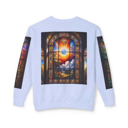 Prosperity - Divine Tragedy - Unisex Lightweight Crewneck Sweatshirt
