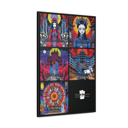 Major Arcana 2 of 4 - Framed Wall Art