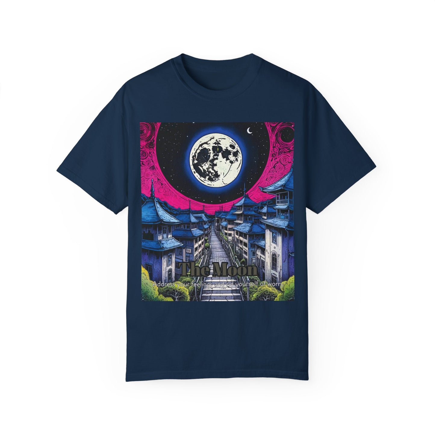 The Moon Major Arcana - Poster - Unisex T-shirt