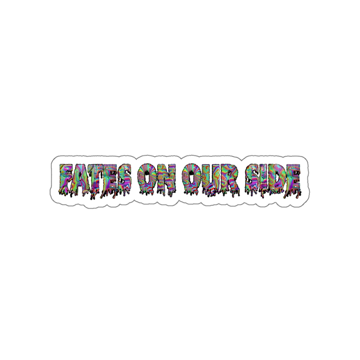 Fates On Our Side Acid Die-Cut Stickers