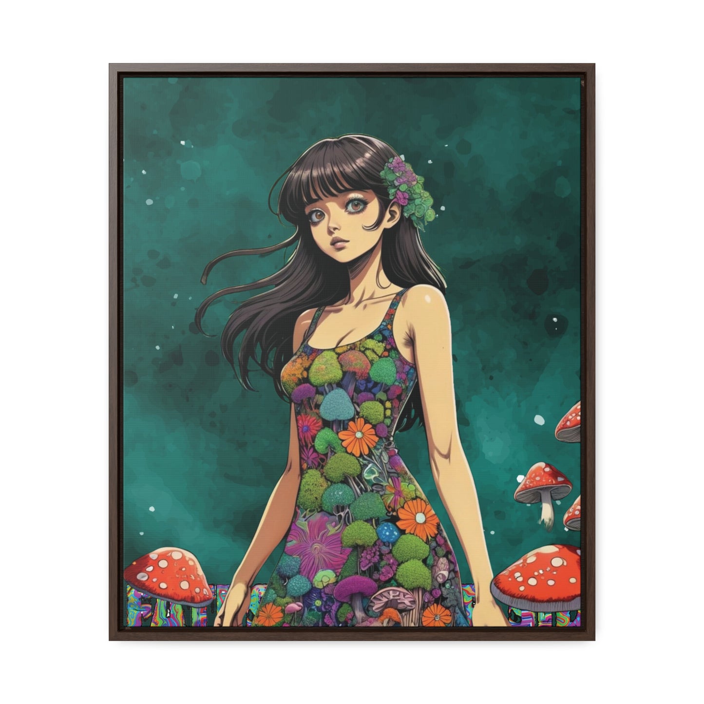 Brown Eyed Girl - Framed Wall Art